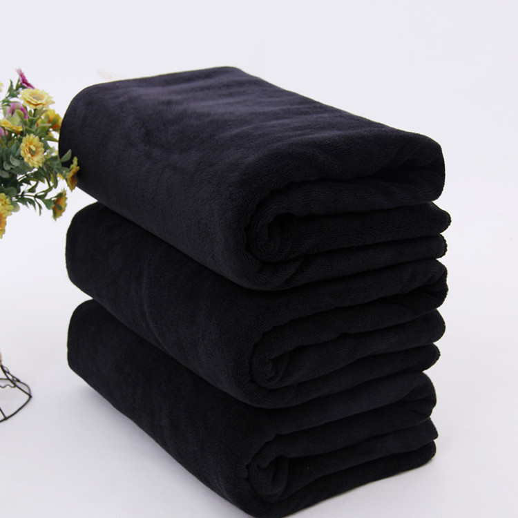 

Barber Shop Special Black Soft Absorbent Gym Towel Manicure 8TOD, Black 30 x 30 scarf (5 pack)