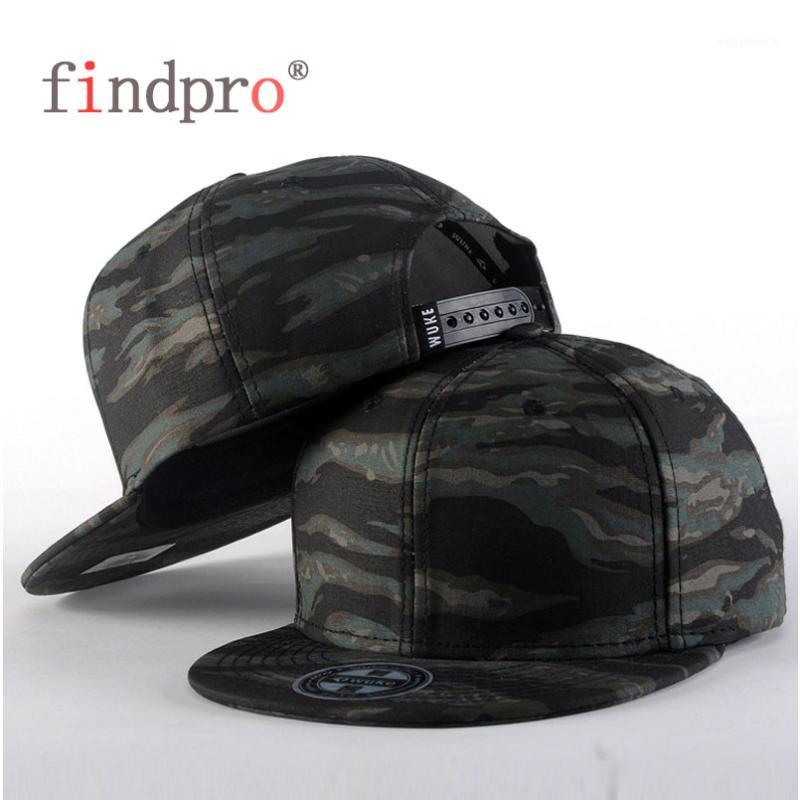 

findpro Camo Snapback Caps New Flat Adjustable Hip Hop Hats For Men Women Camouflage Baseball Bboy Cap Style Unisex1
