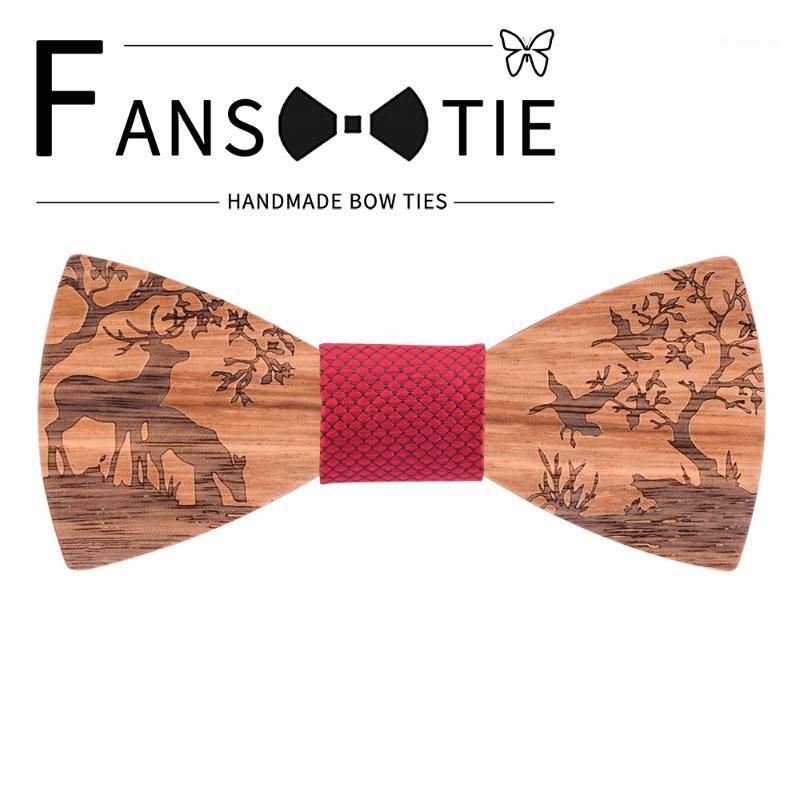 

Adjustable 100% Wooden Bow Ties Mens Carved Animal Solid Slim Wood Bowtie Suit Wedding Novelty Necktie Accessories Carvat Gift1