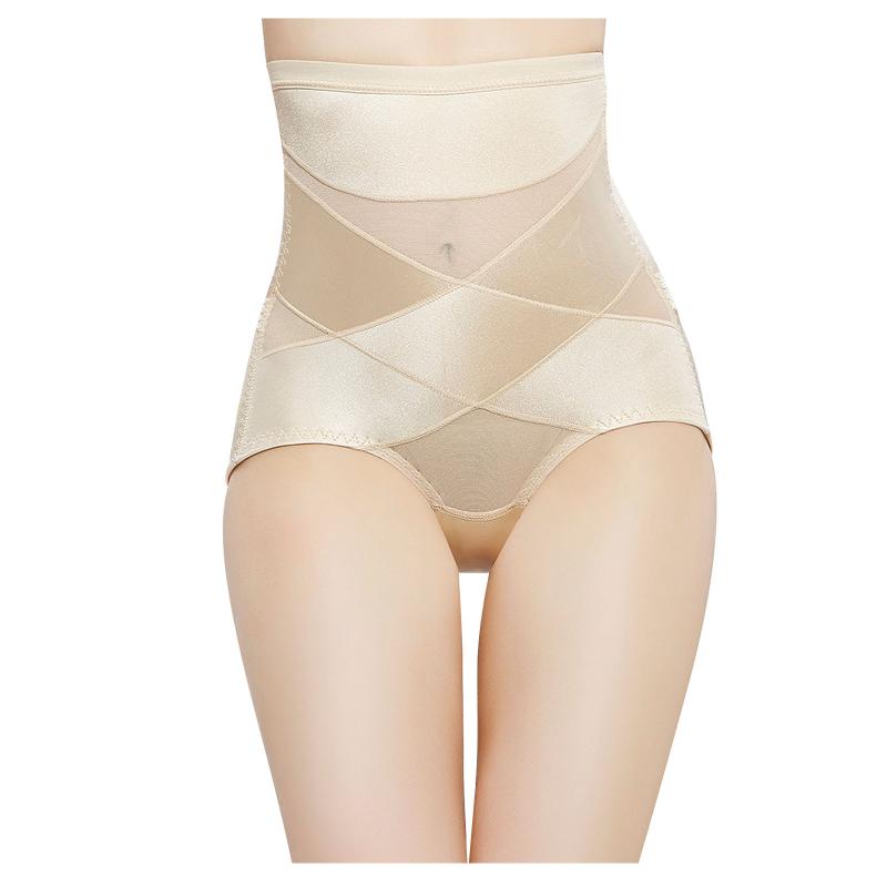 

Firm Waist Trainer BuLifter Pants Women Shapewear Shorts Panties High-Waist Panty Body Shaper Underwear Faja Tummy Shaper, Pink