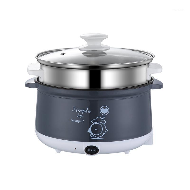 

220V Household Electric Mini Multi Cooker Non-stick Hot Pot Cooking Pot For Cooking Frying Steaming EU/AU/UK/US High Quality1