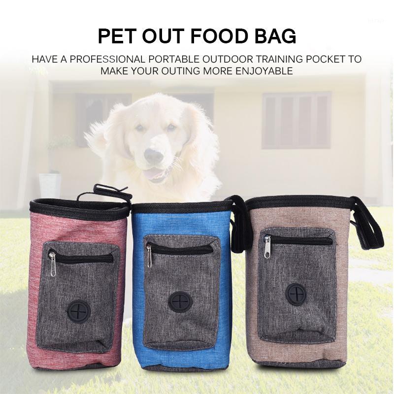 

Portable Doggie Pet Feed Pocket Pouch Puppy Snack Reward interactive Waist Bag Detachable Pet Dog Pouch Dog Training Treat Bags1