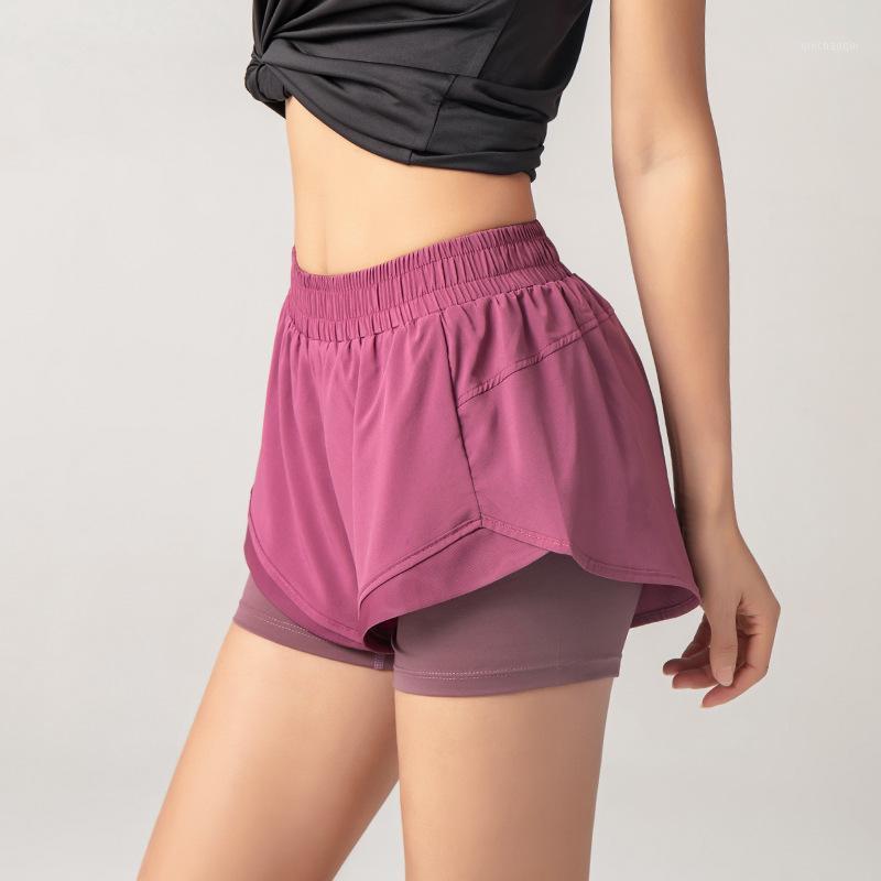 

Summer Yoga Shorts Women Mesh Breathable Ladie Quick Dry Short Pants for Running Athletic Sport Fitness Gym Clothes Jogging1, Lydk13red