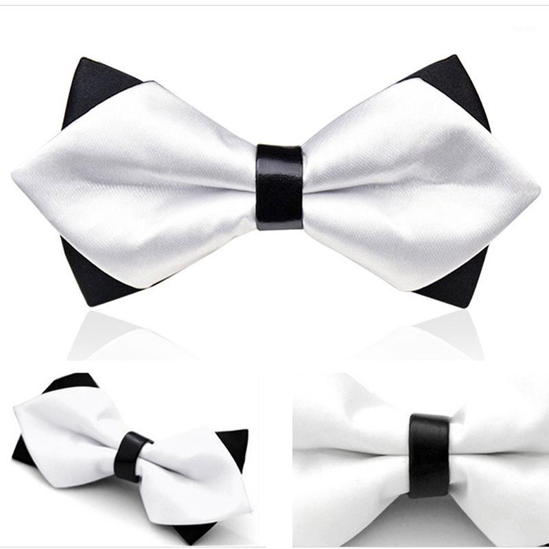 

New Men Solid Color Bow Tie Men High-quality Bow Tie Male Business Party Wedding1