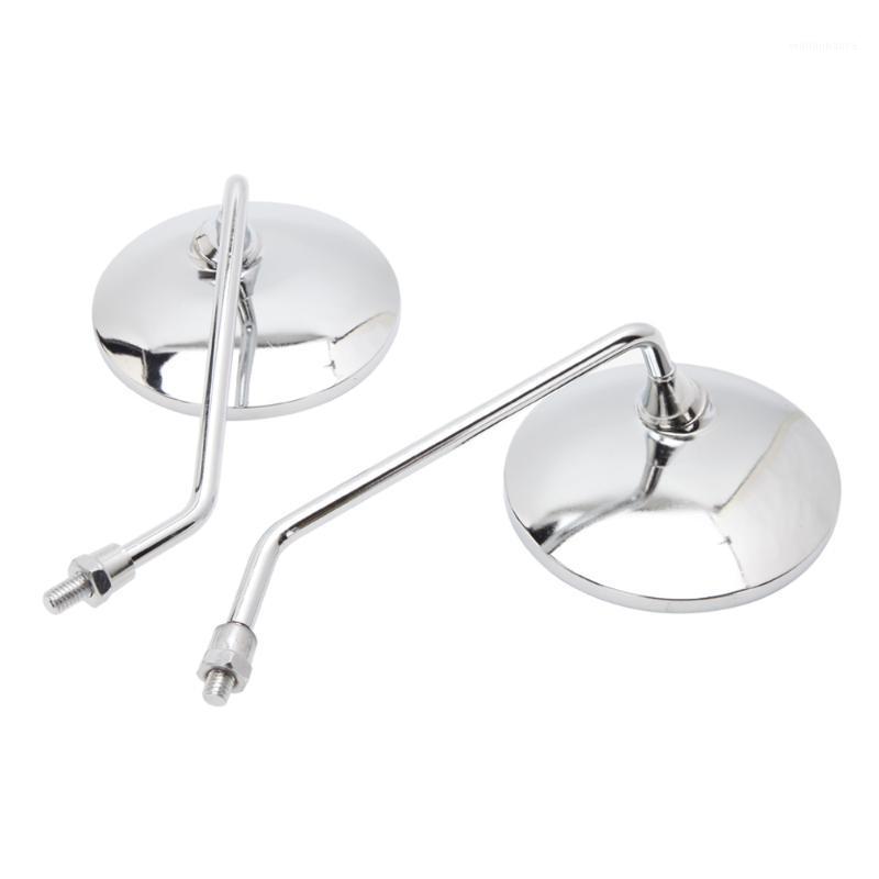 

Motorcycle Mirrors 1 Pair Rearview Mirror Also Suitable For Scooters And Electric Cars Reflective Side Easy To Carry