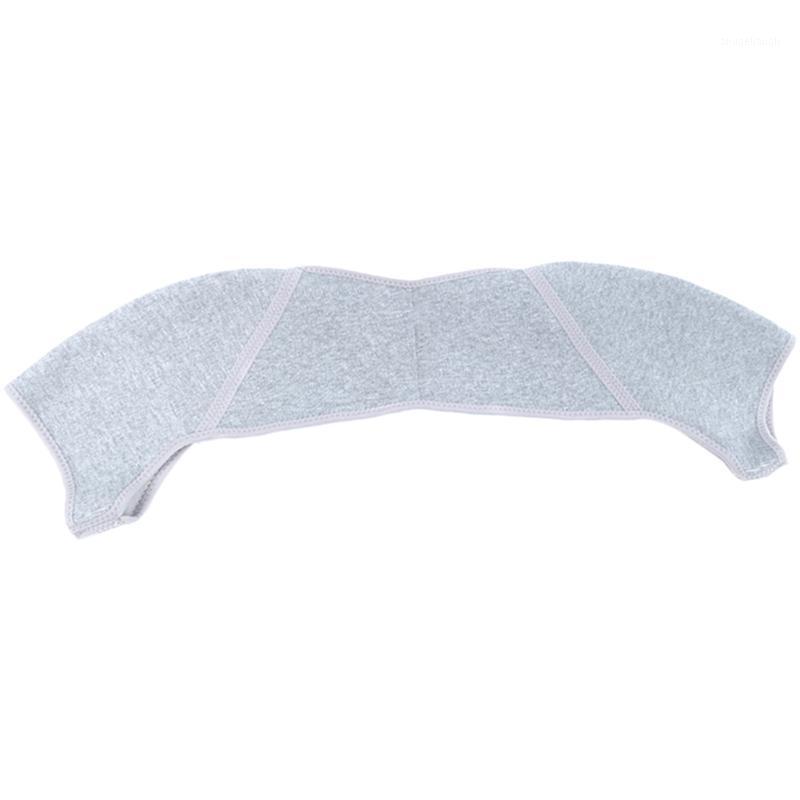 

Easy Wear Protective Therapy Elastic Grey Cotton Blend Universal Stable Wrap Shoulder Support Sports Keep Warm Compression Brace1, As pic