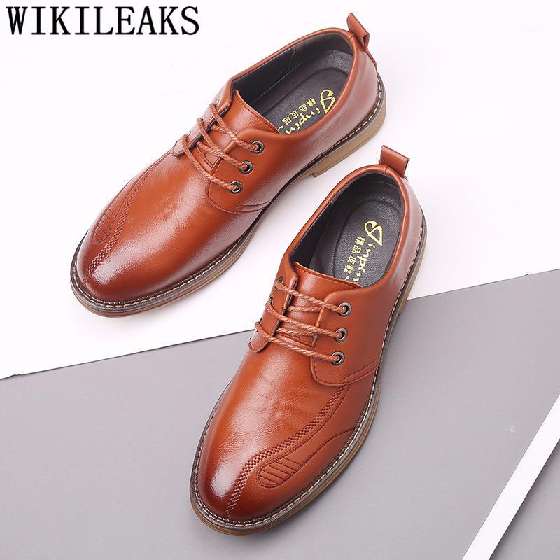 

Mens Formal Shoes Genuine Leather Corporate Shoes For Men Italian For Men Black Oxford Chaussure Homme Mariage Buty Meskie1