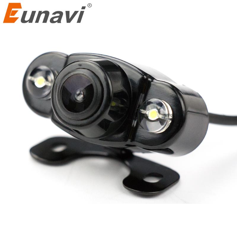 

Eunavi Universal Car Rear View Parking Assistance Camera Wide Angle Hd Color Night Version Reverse Drive Cmos