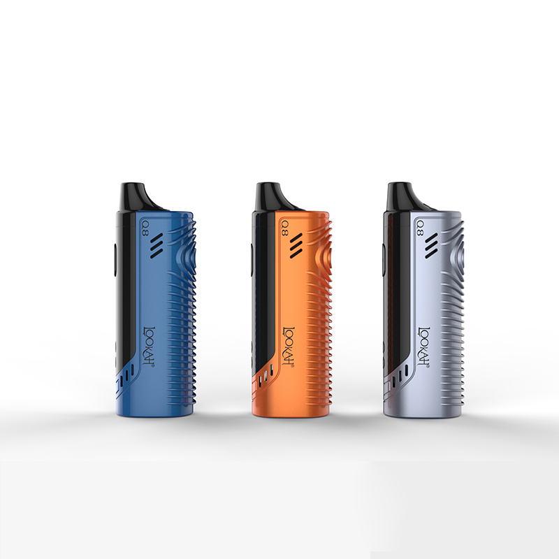 

New Lookah Q8 Portable Enail Wax Vaporizer Kit With Quartz Dish Authentic E-Nail For Glass Water Pipes Dab Oil Rigs Bongs