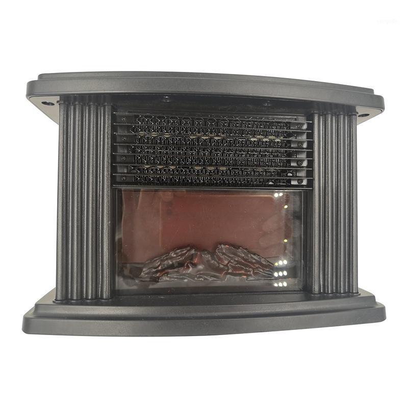 

Mini Electric Flame Heater Air Warmer PTC Ceramic Heating Stove Radiator Household Handy Fan EU Plug1