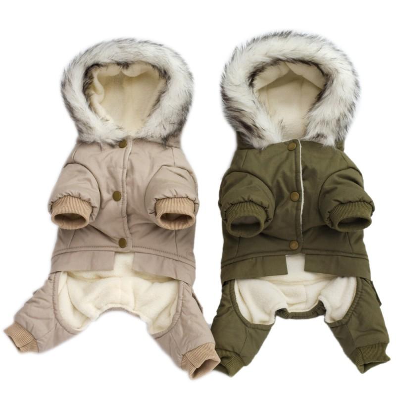 

New Fashion Winter Warm Dog Clothes Chihuahua Poodle Cotton Puppy Clothing Dog Coat Jacket Windproof Pet Clothes For Dogs