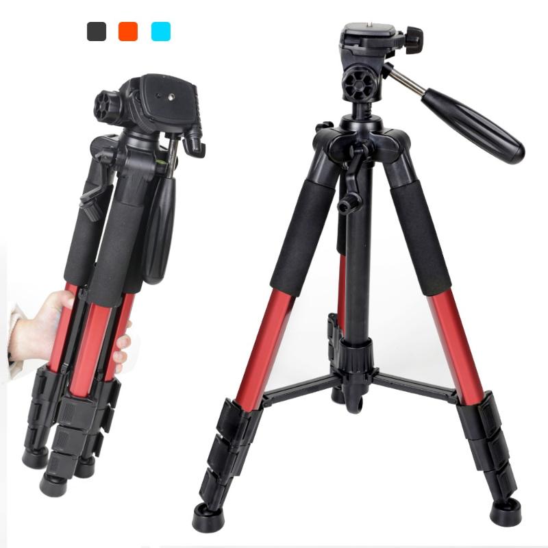 

Video Camera Tripod Camera Smartphone Tripod Aluminum Stand Bracket for Travel Tripode Stativ for Digital SLR DSLR