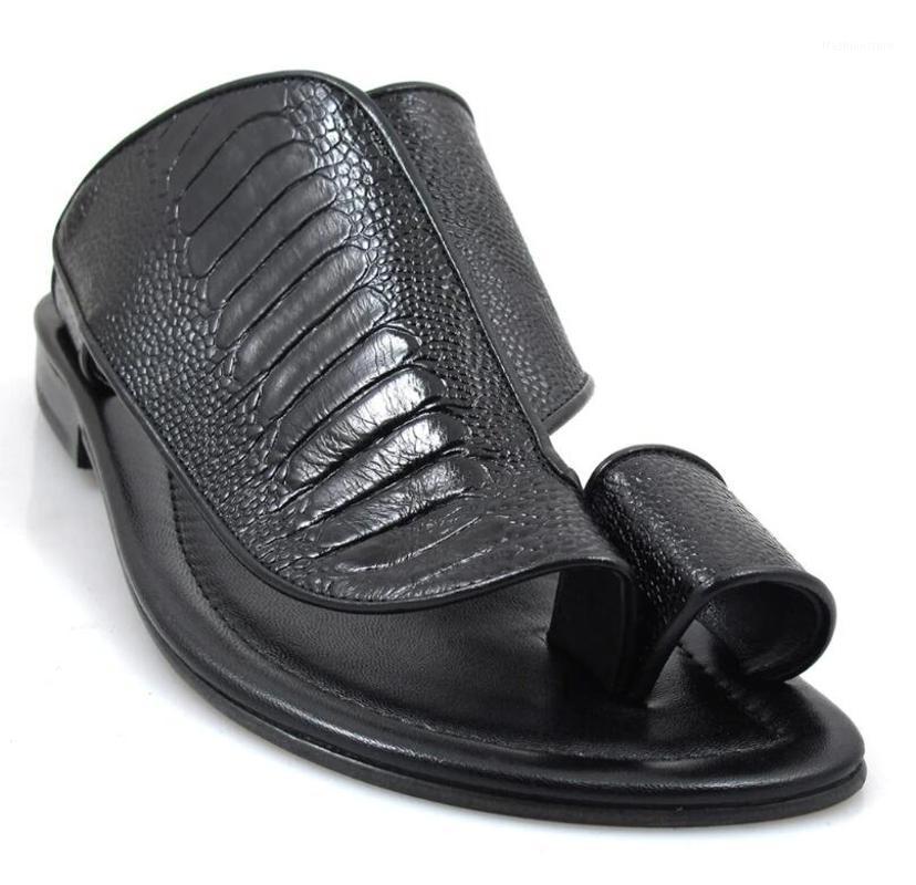 

Men Shoes Casual Summer Slippers Pu Leather Fashion Flat Shoes Casual Brogue Spring Vintage Classic Male LP1861, White