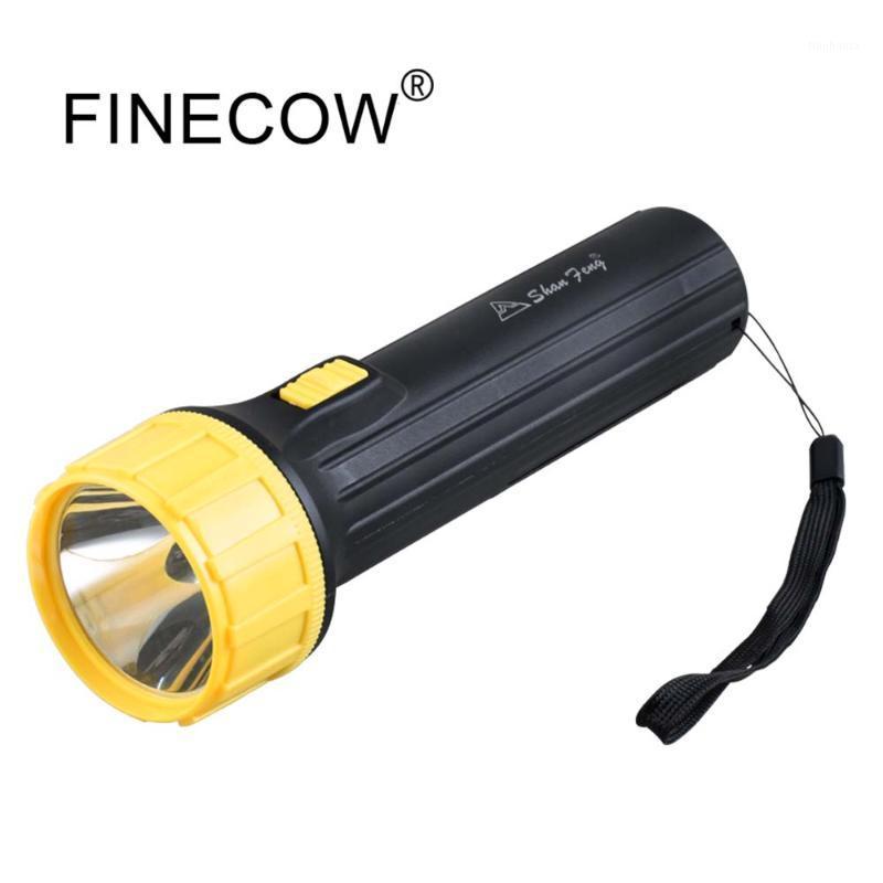 

High quality ABS 2 * D battery-powered portable waterproof LED torch light1