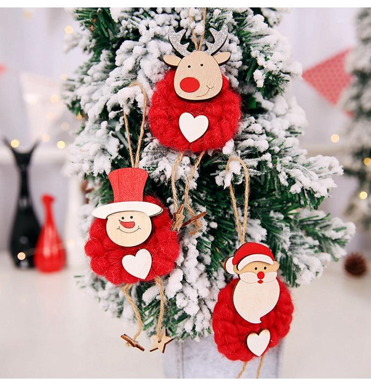 

Santa Claus Christmas Ornaments Gifts Christmas Tree Decoration Pendant Home New Year Decoration Decorations1