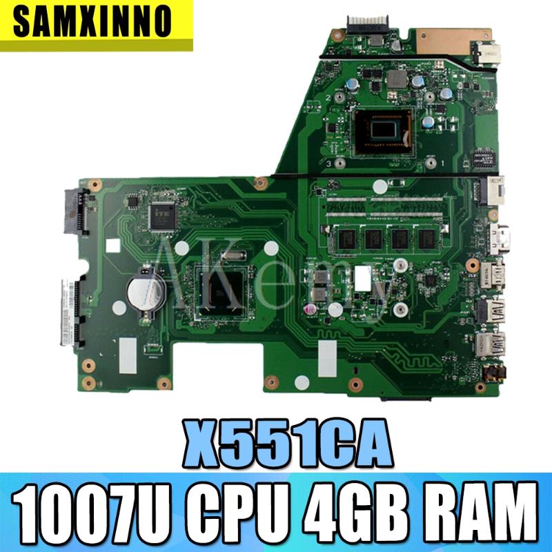

X551CA Motherboard REV2.2 1007u 4GB For Asus X551CAP X551CA X551C Laptop motherboard Mainboard test OK