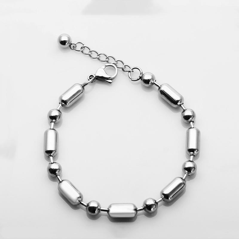 

Fashion Stainless Steel Bamboo Chain Titanium Steel Bracelet Men's Personality Jewelry Wholesale Hot Sale1