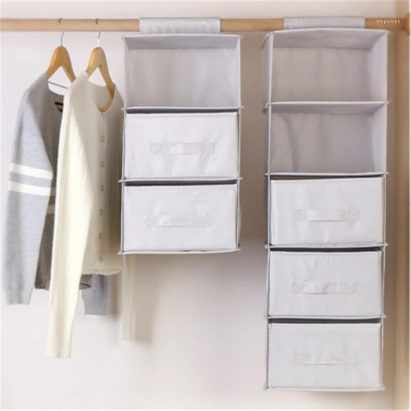 

Japanese Oxford Cloth Storage Bag Home Organizer Bedroom Multi-layer Wardrobe Clothes Underwear Debris Storage Bag Fabric Shelf1