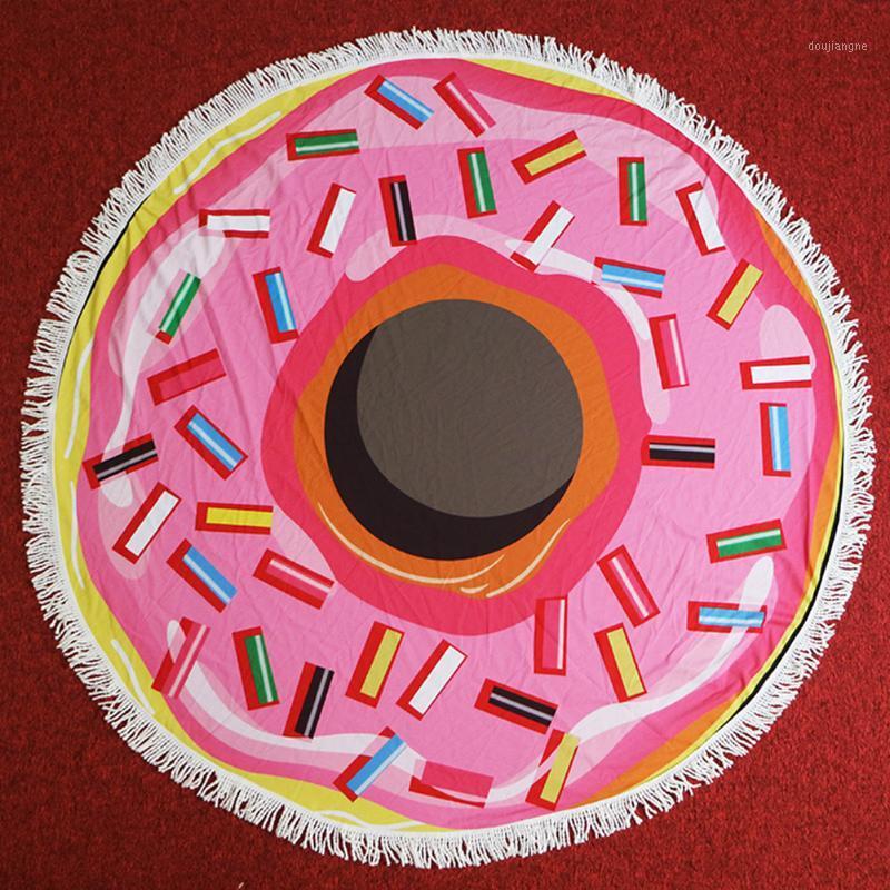 

Pink Round Beach Towel Micofiber Absorbent Swimming Sports Bathrathe Towels Picnic Blanket Bath Towels For Living Room 146cm1