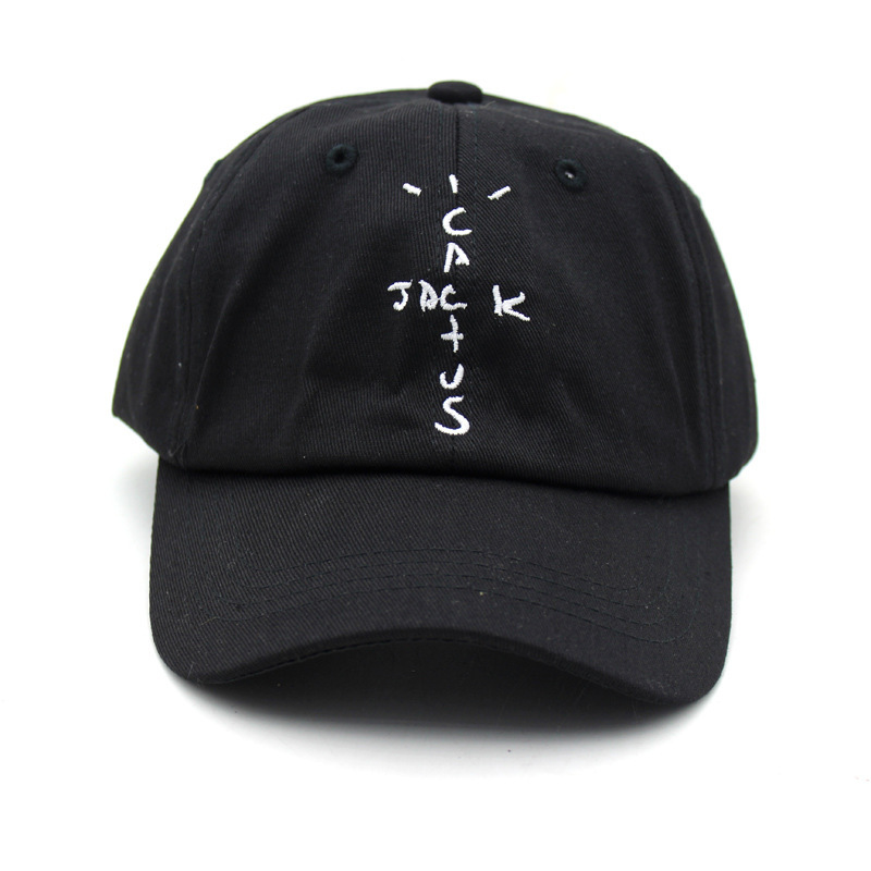 

Jack Cacts Embroidered Baseball Cap Travis Scott Sun Visor, Blue;gray