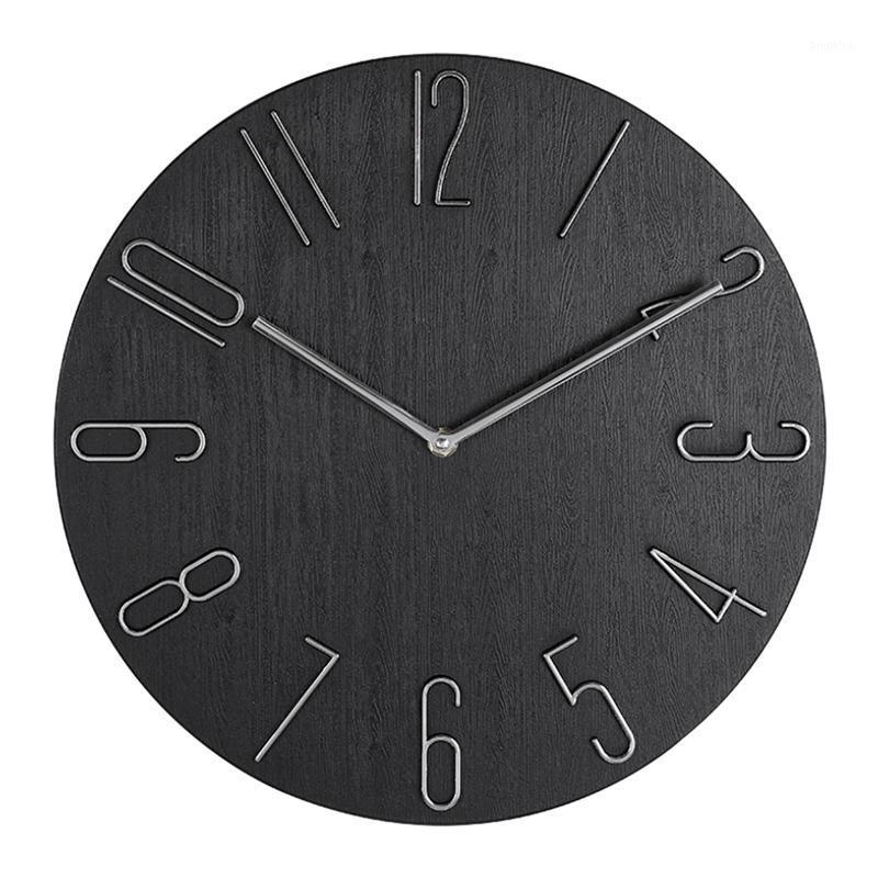 

Simple Wall Clock 12 Inch Living Room Home Wall Clock Watch Fashion Bedroom1