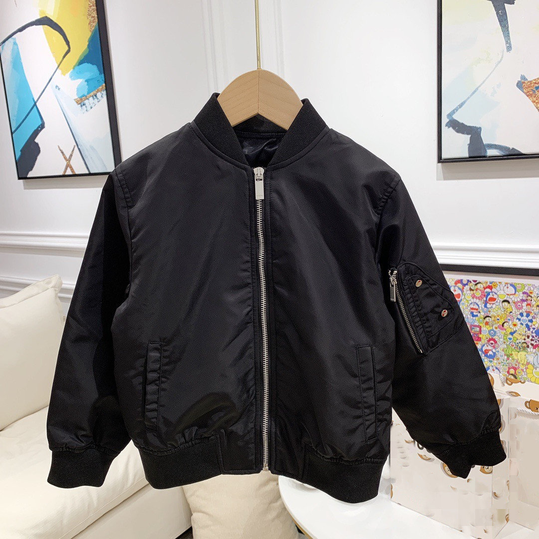 

New Autumn Kids Jacket Children Boys Baseball Outerwear Clothe Spring Windbreaker Toddler Black jacket for girls, Blue;gray