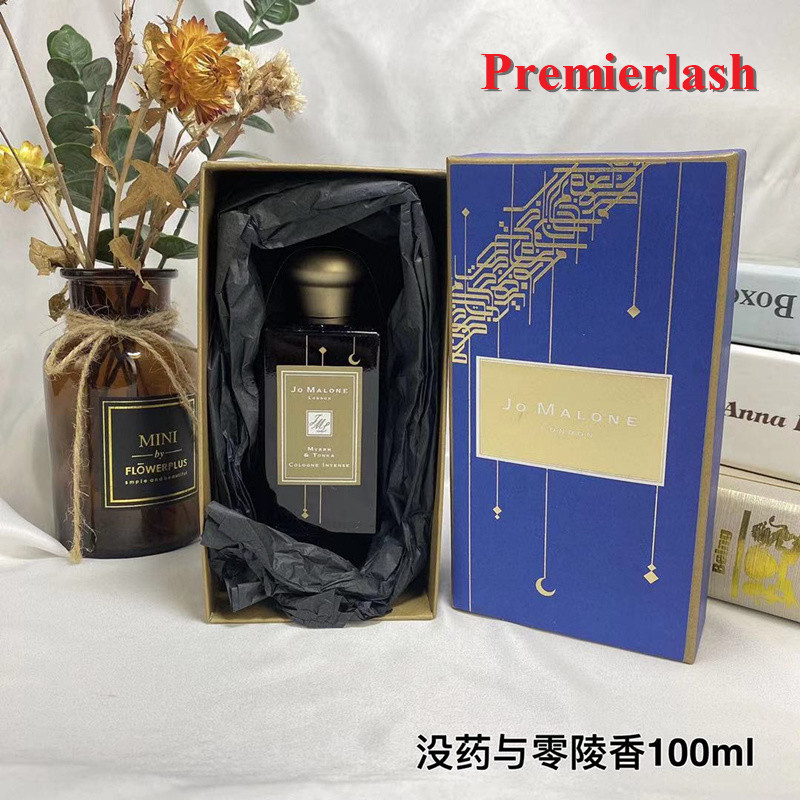 

Premierlash Jo Malone London Perfume Eau de Cologne Limited Edition Wild bluebell Velvet Rose Oud Myrrh Tonka Fragrance 100ML Intense