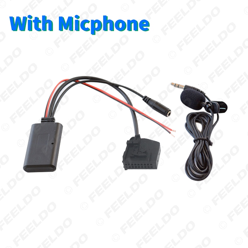

Car Stereo Audio Interface Bluetooth Wireless Module Aux Cable Adapter For Mercedes Comand 2.0 W211 R170 W164 Receiver Jun5 #6275