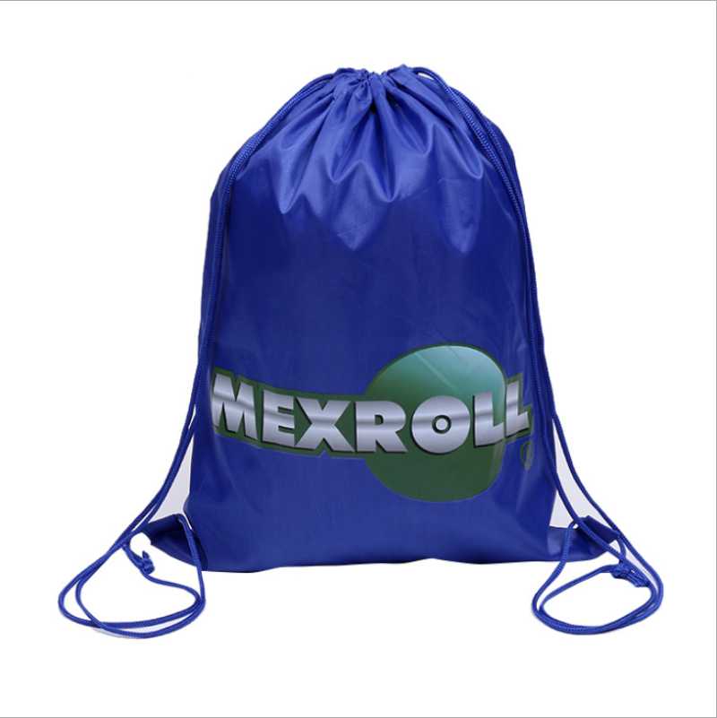 

Gift Wrap Customized Logo Marathon Advertising Bag Letter Pattern Of Polyester Drawstring Bags Anniversary Sport Storage