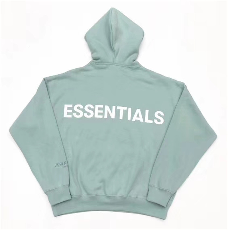 

2021 New Reflective Men Women 1:1 Top Quality Essentials Pullover Sweatshirt Fog Hoodie Streetwear Harajuku 9jtr