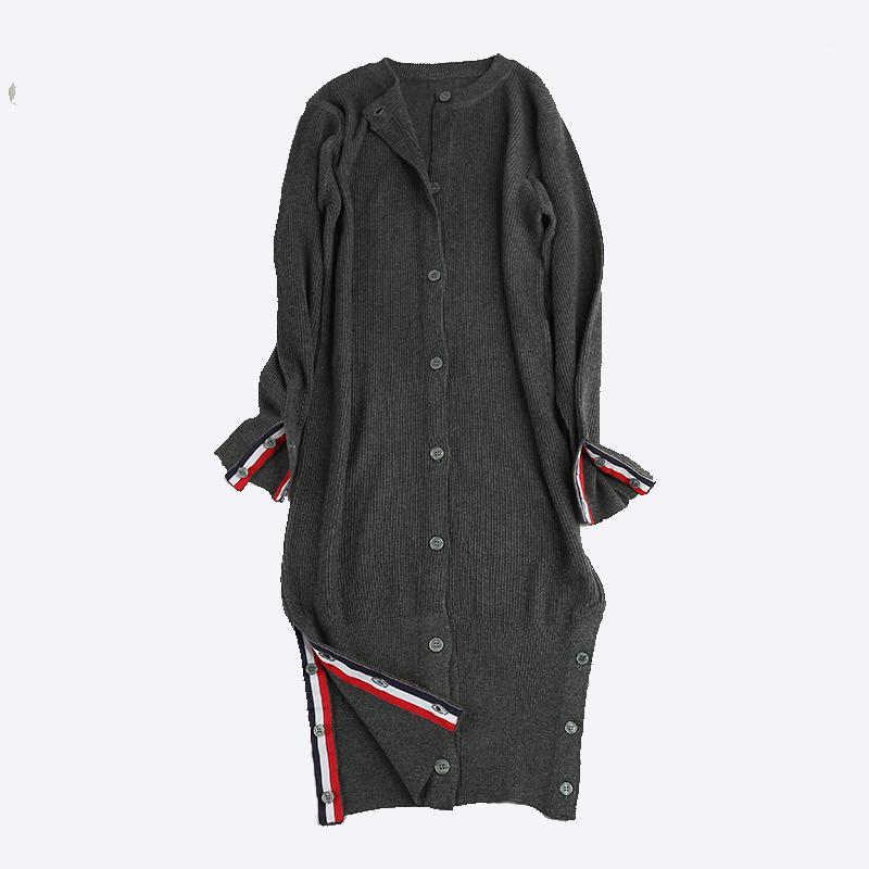 

New Fashion Maxi Long Cardigan Cashmere Wool Blend Sweater Lady' V-neck Long Sleeve Sweater Free Shipping1, Black