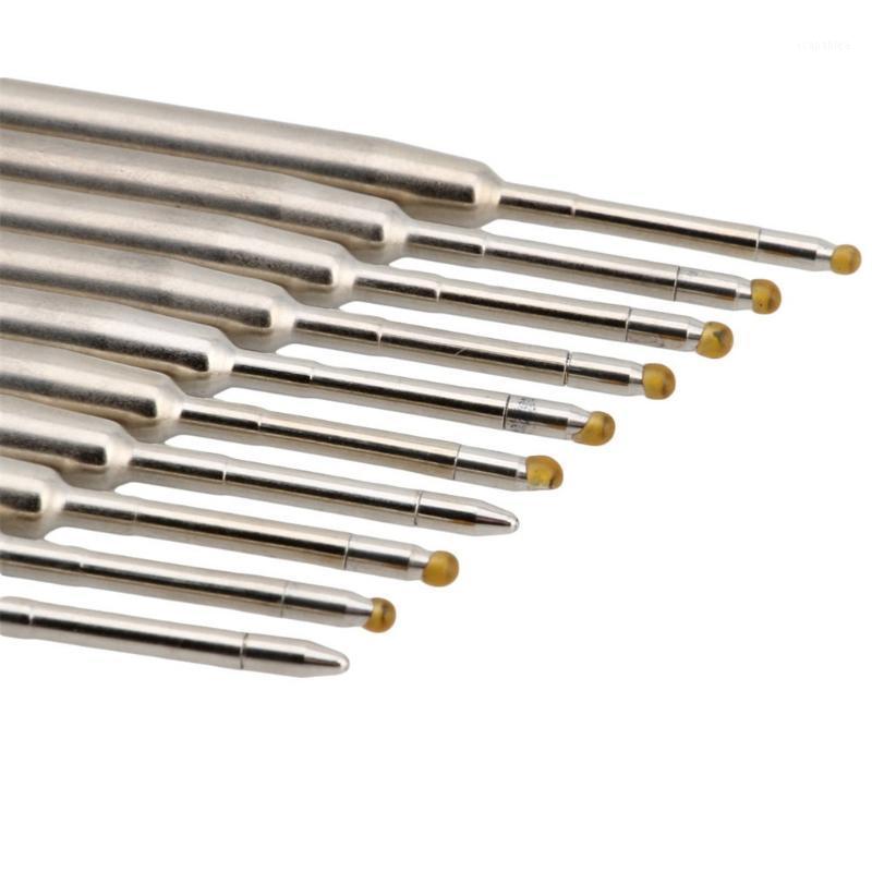 

10pcs Universal Standard Style Blue Ink 1MM Medium Nib Ball Point Pen Refills1
