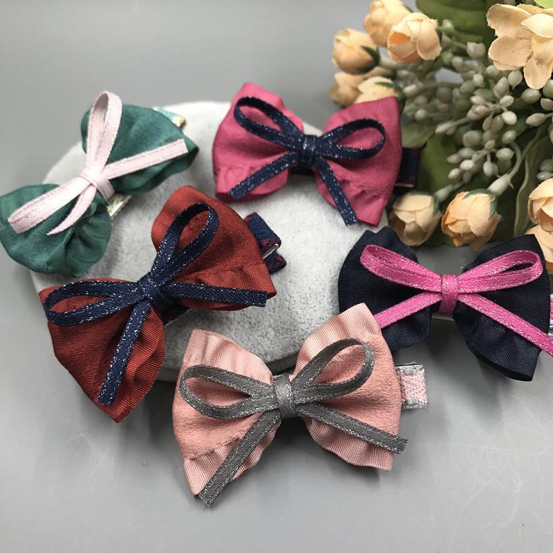 

Kewgarden Hair Pin Cute Baby Girl Bows Laciness Bowknot Hair Clips Kids Hairpins Child Accessories Headwear 3 PCS1, Green