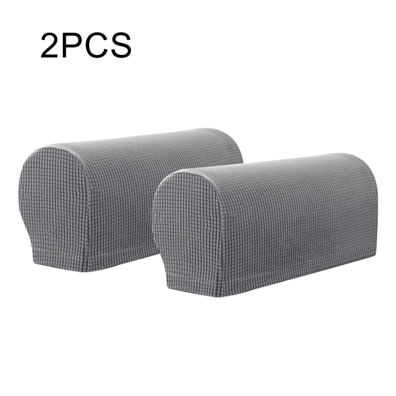 

2pcs Stretchable Elastic Household Couch Arm Universal Washable Anti Slip Furniture Protector Thickened Solid Sofa Armrest Cover