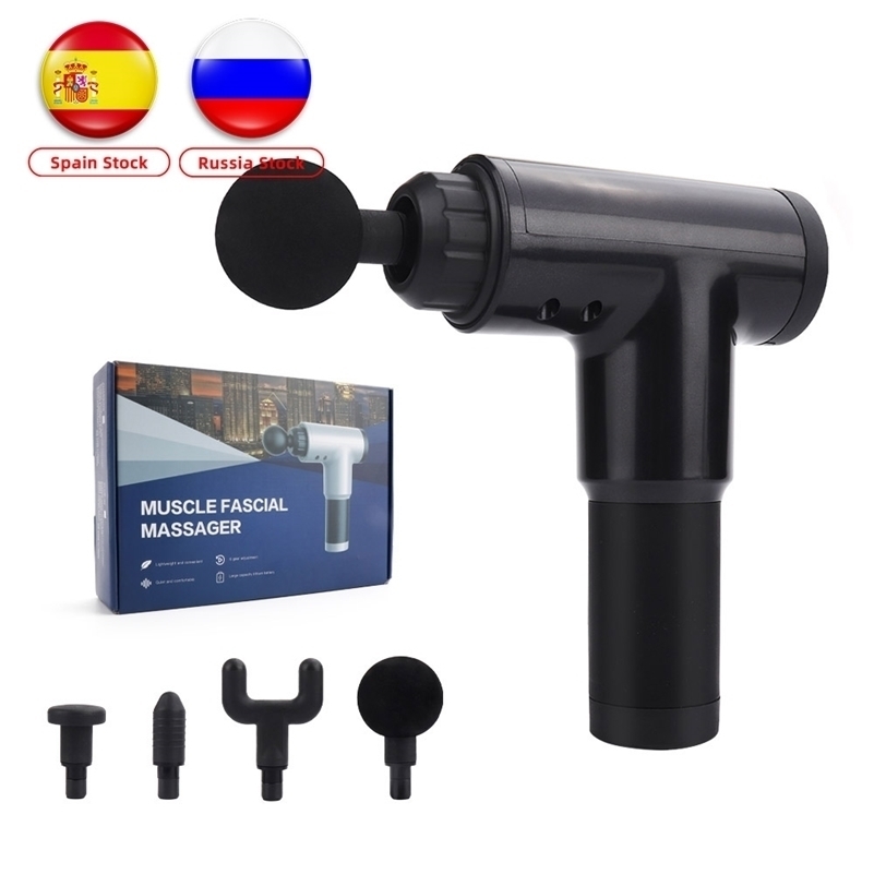 

Massage Gun Professional Deep Muscle Massager Pain Relief Body Relaxation Fitness Masajeador Electrico Masage 220104