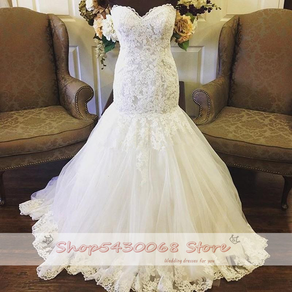 

2021 New Impressive v Neck Mermaid Wedding Gowns with Detachable Sweeping Ribbon African Country Train Dressed As Novia Bride SEUV, White