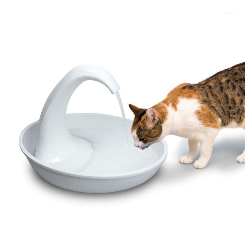

Hot US Plug Swan Pet Drinking Fountain Pet Drinking Fountain Quiet Automatic Electronic Water For Cat And Dog1