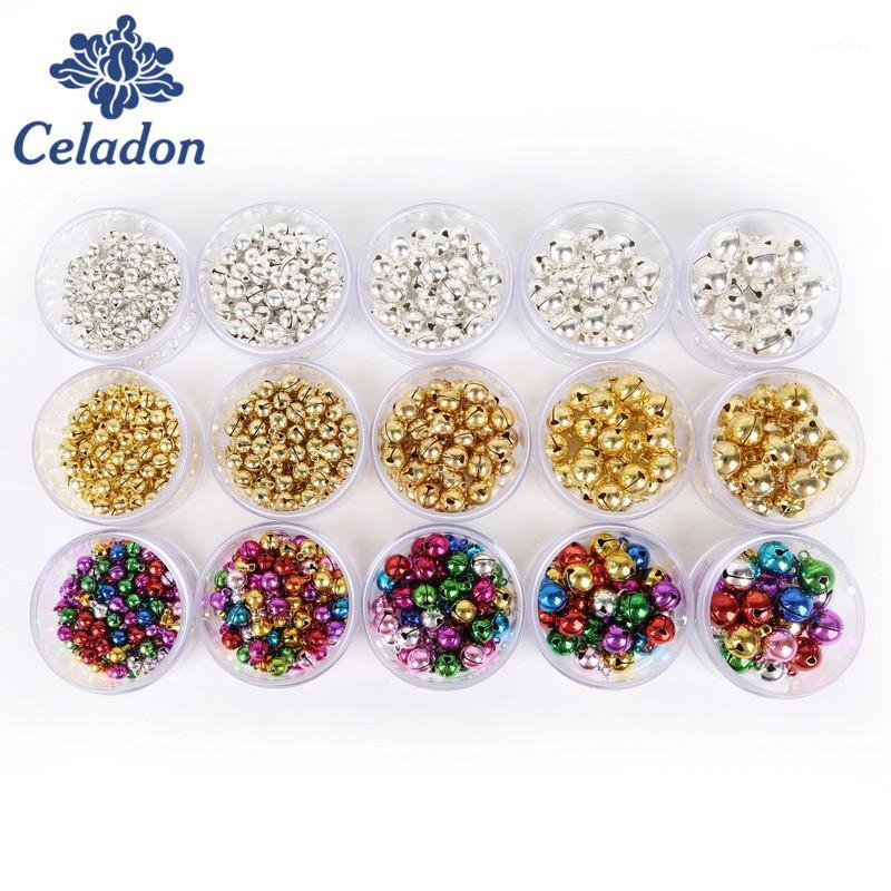 

Gold Silver Jingle Bells Pendants Hanging Xmas Tree Ornaments Christmas Decoration For Home DIY Craft Accessories1