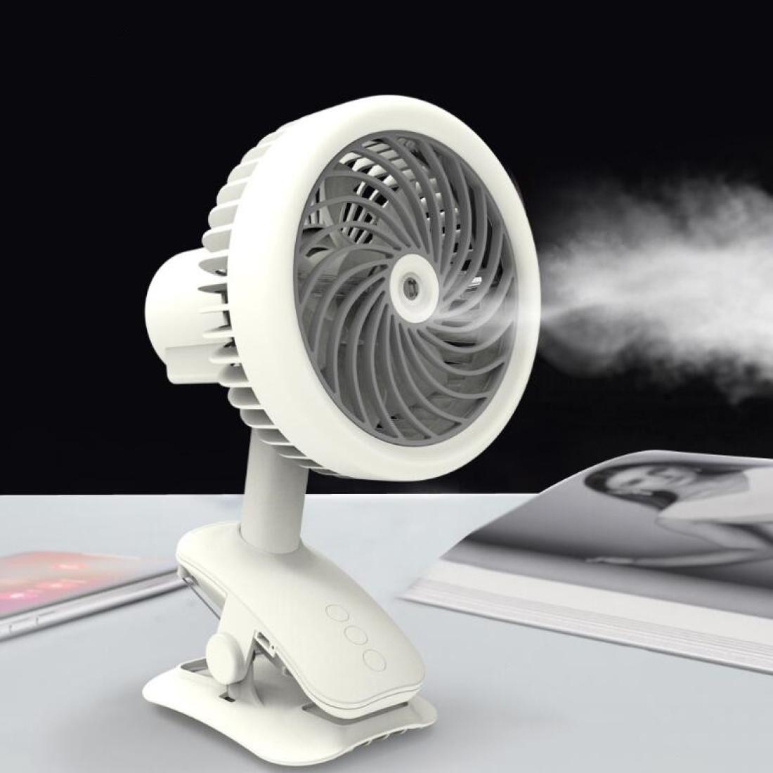

Desktop Office Small Fan USB Charging Clip Fan
