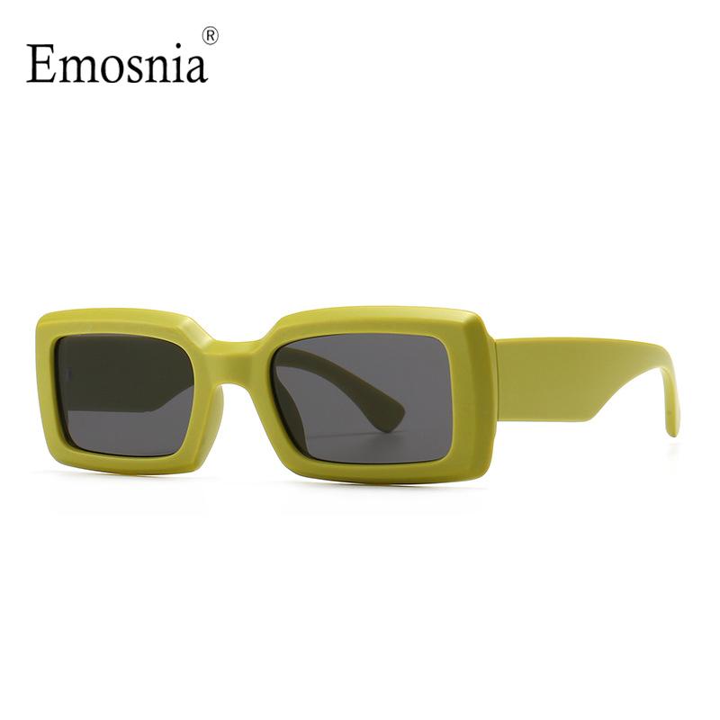 

2021 Vintage Rectangle Sunglasses for Women Fashion Square Design Sun Glasses Colorful Female Eyeware UV400 Gift