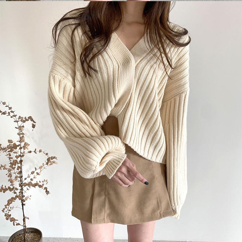 

Women's Knits & Tees AOSSVIAO 2022 Women Winter Knit Sweater Coat V Neck Cardigans Christmas Thick Sweaters Warm Knitwear Sueter Mujer Long, White