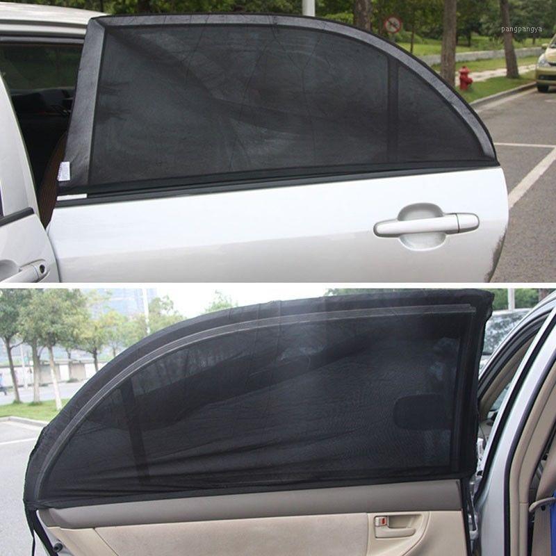 

110*50CM UV Protector Shield for Most Car Auto Side Rear Window Cover Window Sun Shade Protection Black Mesh Cover Child New1