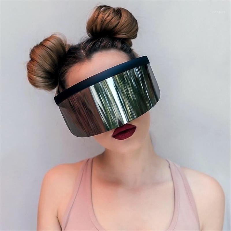 

Sunglasses VIVIVBEE Nicki Minaj Women Visor 2021 Trending Product Mirror Fun Sun Glasses UV400 Fashion Shades1
