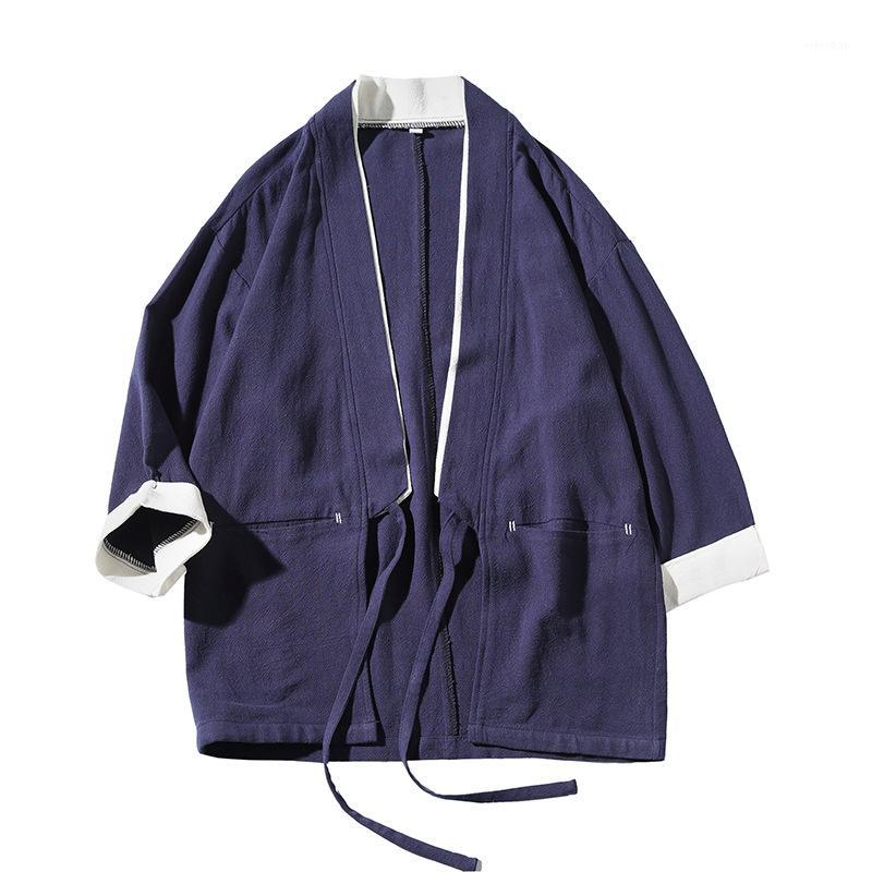

Ethnic Clothing Men Women Vintage Kimono Cardigan Yukata Haori Chinese Style Tang Costume Classic Hanfu Summer Asian Tops 3XL 4XL 5XL1