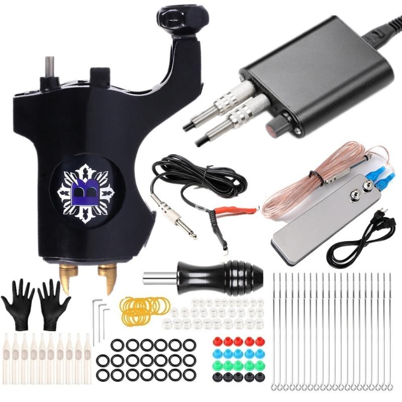 

Embroidery dragon tattoo machine set professional motor tattoo machine hook line full set of fog secant tools