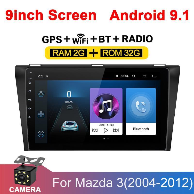 

2 din Car Radio 9" Autoradio Multimedia Player Android 2DIN Touch Screen Auto audio Car Stereo MP5 for 3 2004 -20121