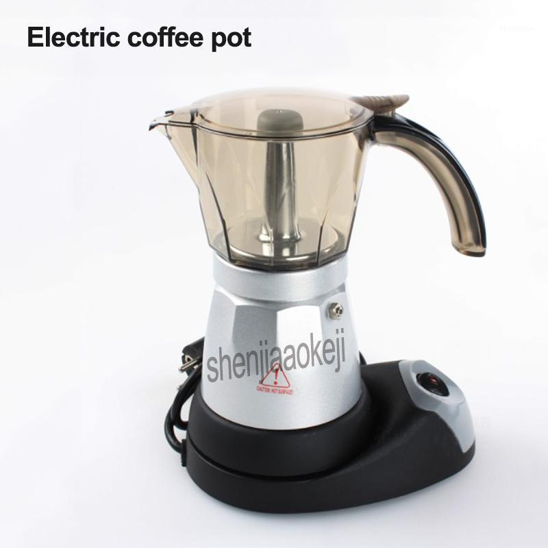 

New Household electric espresso coffee pot grade ABS+aluminum Stovetop coffee maker cafe mocha pot 220v 480w1