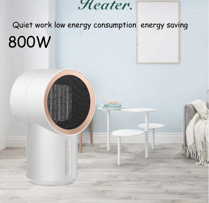 

800W Household Mini Heater Intelligent Temperature Control Timing Student Dormitory Desktop Silent Heater1