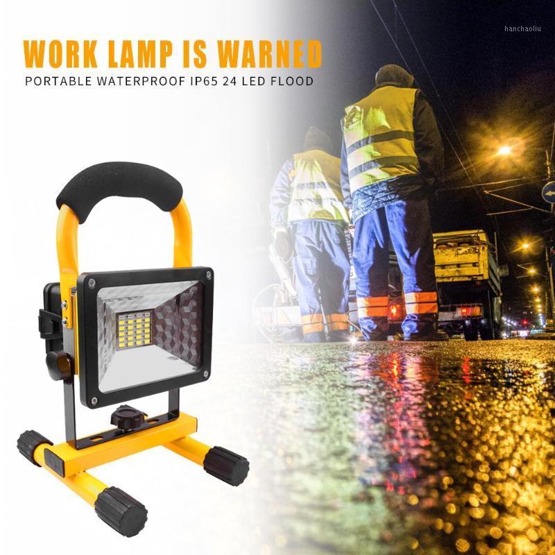 

LED Work Flood Lamp 30W Portable Comfortable Sponge Handle Heat Dissipation Rechargeable Light Battery USB Charging Cable1