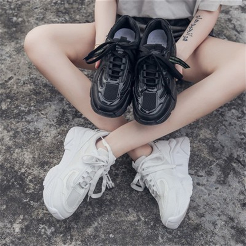 

New Black 2021 Fashion Spring Women's Shoes MK0V, White